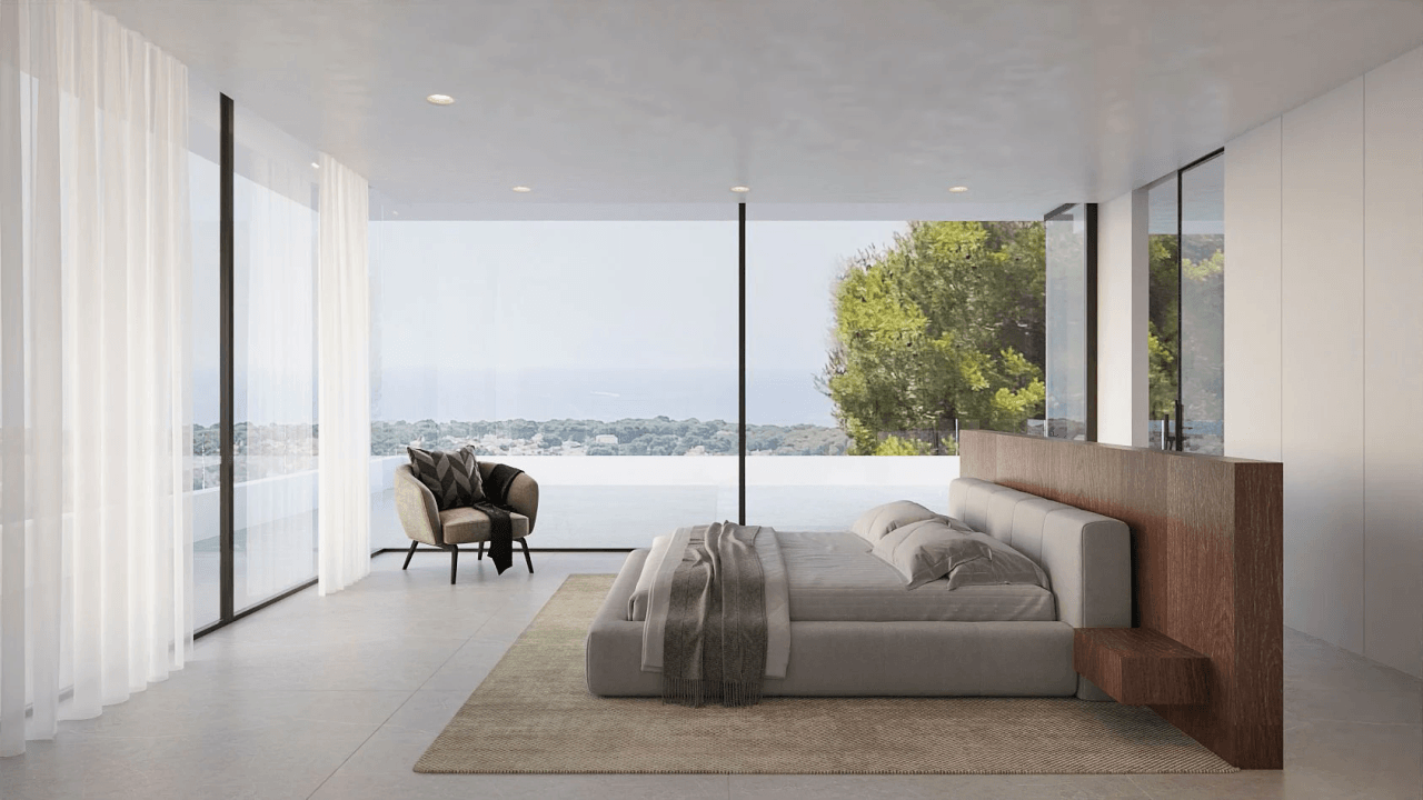 Villa de luxe moderne avec vue sur la mer à vendre à Moraira | Fanadix