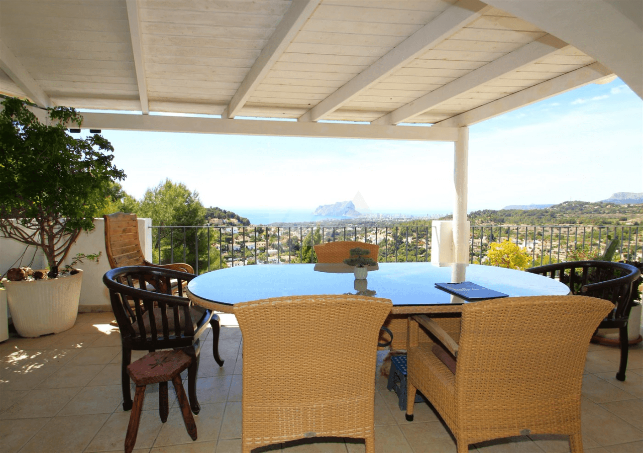 Villa vue mer à vendre à Benissa, Costa Blanca.