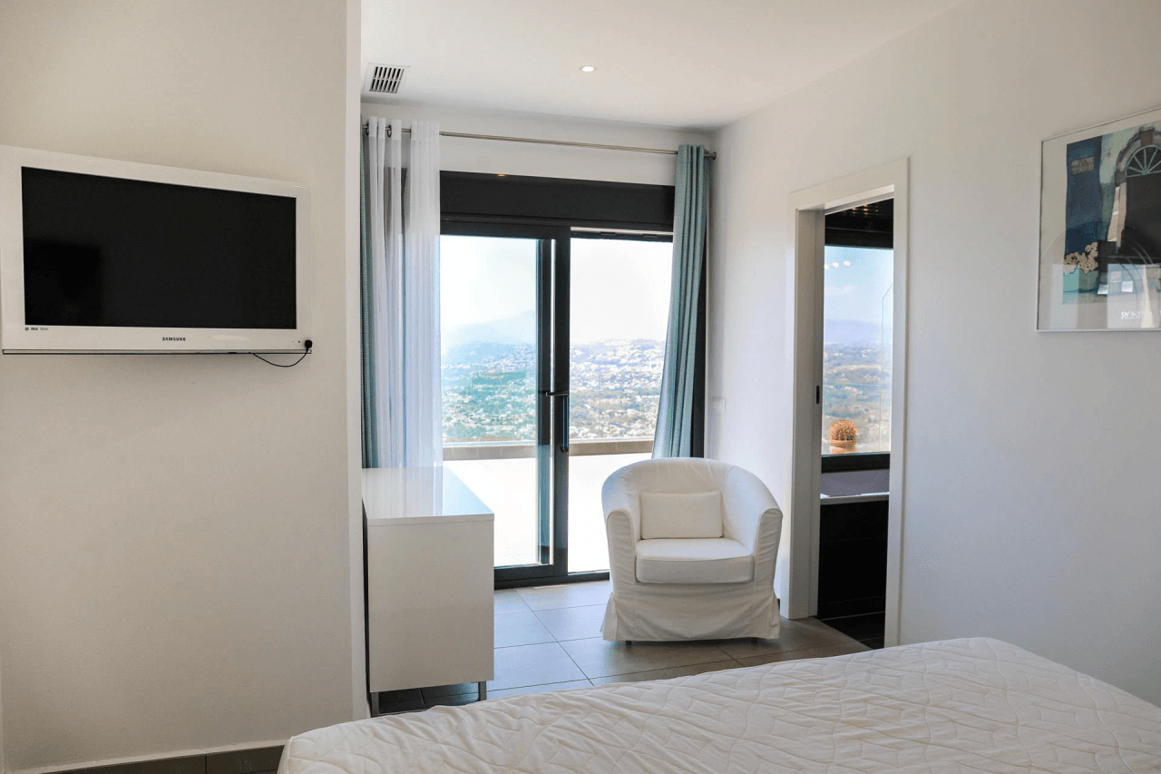 Villa moderne avec vue panoramique