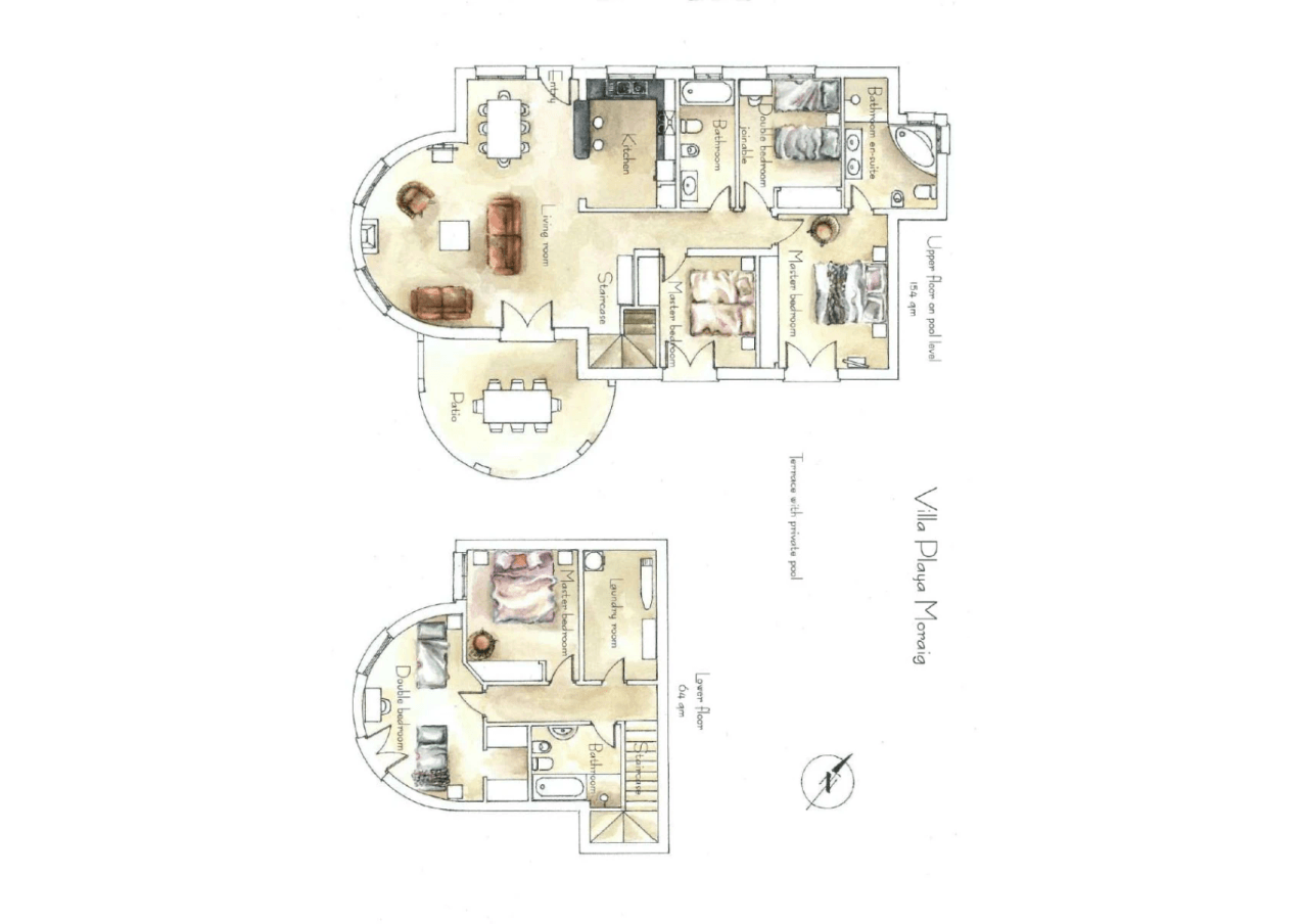 Villa Cumbre del Sol avec piscine privée