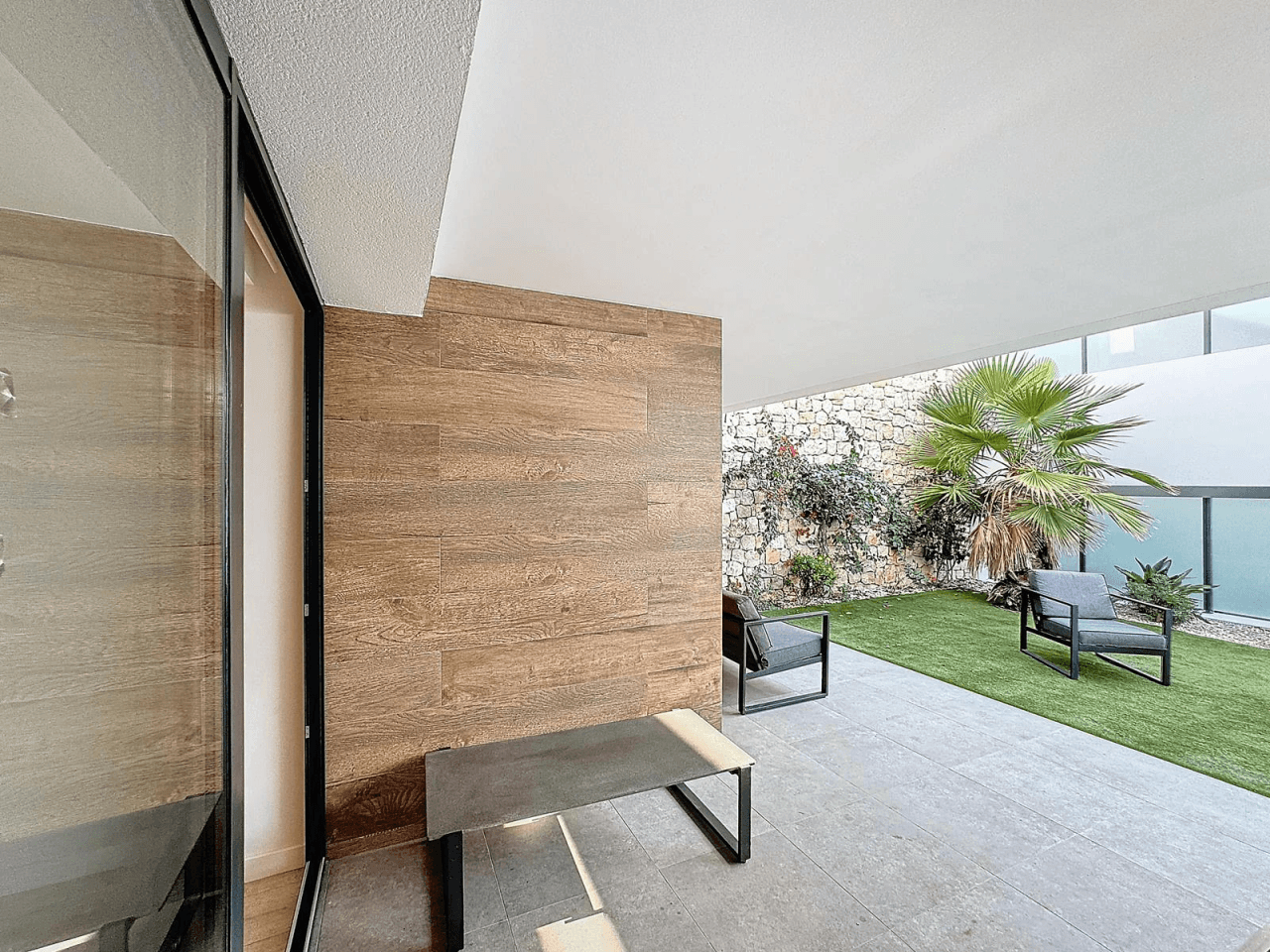 Cumbre del Sol, appartement moderne avec jardin privé
