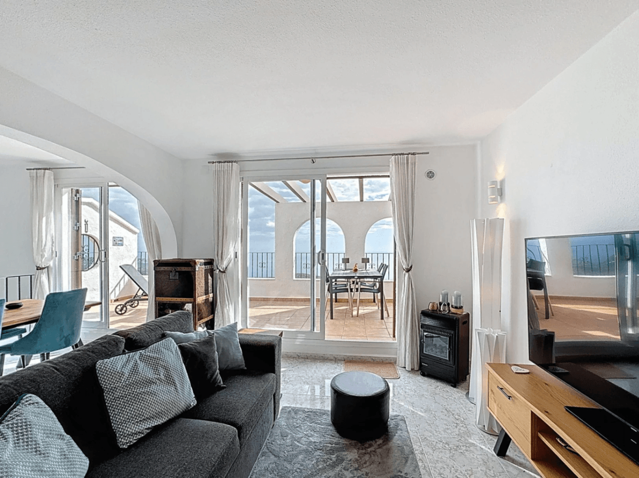 Cumbre del Sol appartement duplex avec vue sur la mer