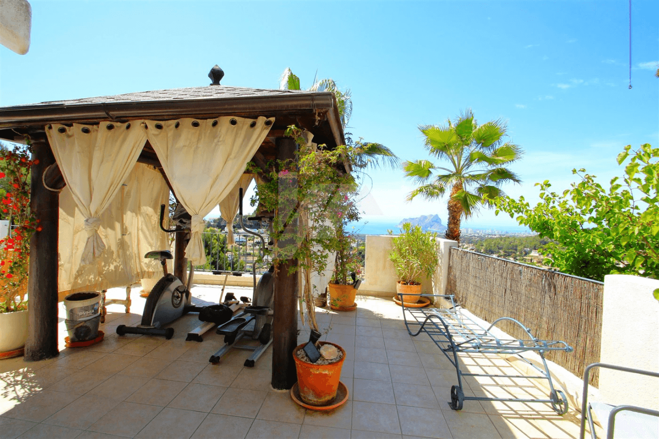 Villa vue mer à vendre à Benissa, Costa Blanca.