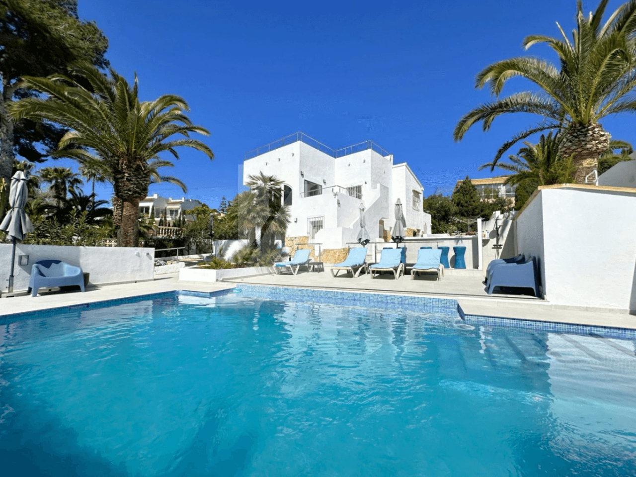 Villa avec vue sur la mer à vendre à Moraira, Costa Blanca.