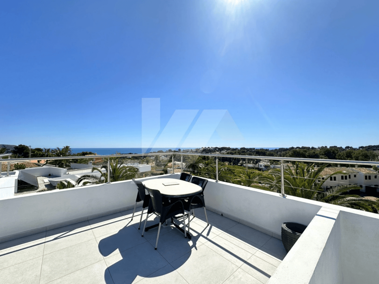 Villa avec vue sur la mer à vendre à Moraira, Costa Blanca.