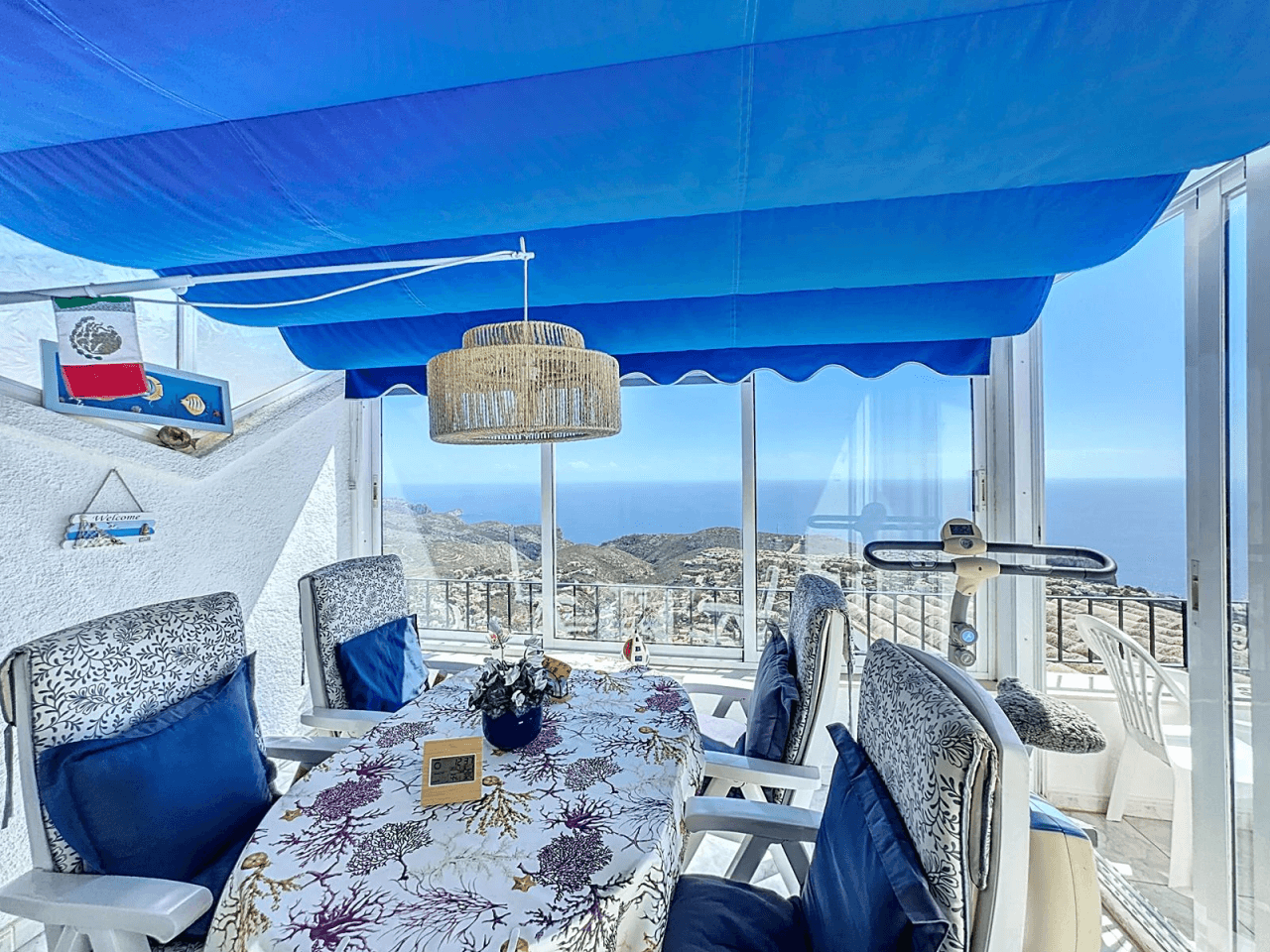 Cumbre del Sol appartement avec des vues spectaculaires sur la mer à Pueblo Panorama