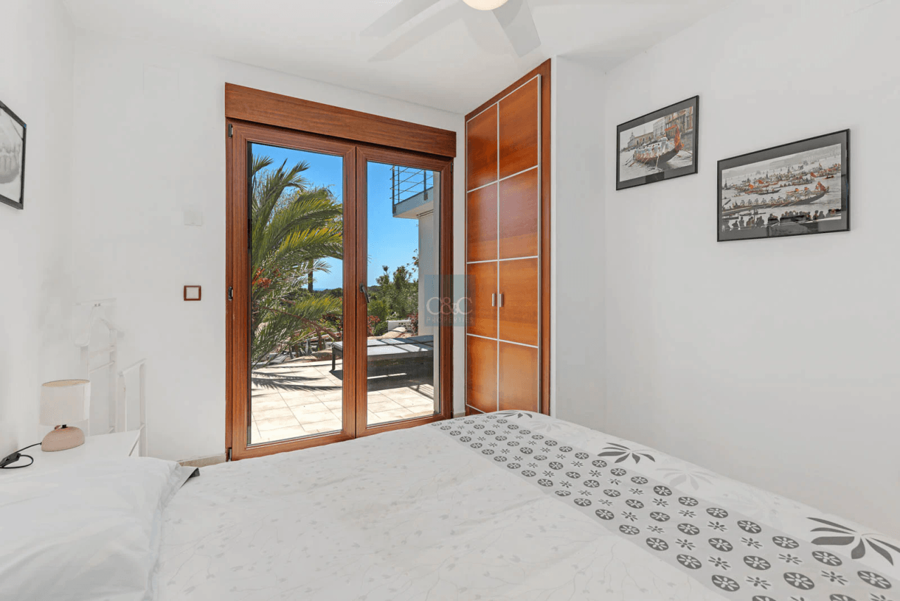 Villa avec vue sur la mer à 900m de la plage