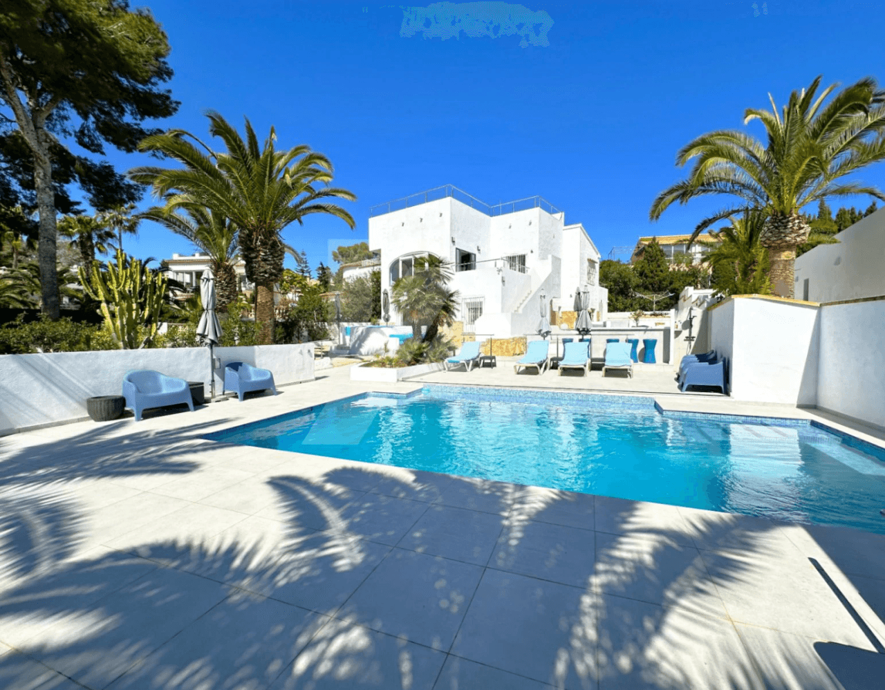 Villa avec vue sur la mer à vendre à Moraira, Costa Blanca.