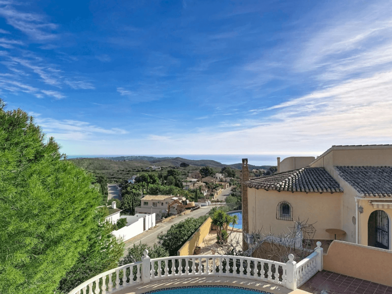 Villa Cumbre del Sol avec piscine privée et vue sur la mer
