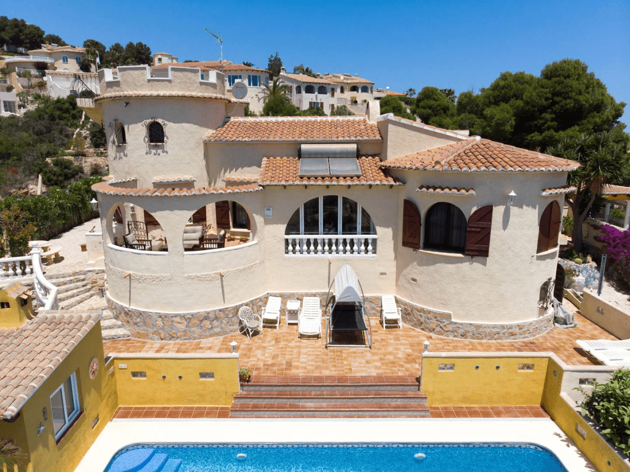 Villa avec vue sur la mer et piscine privée