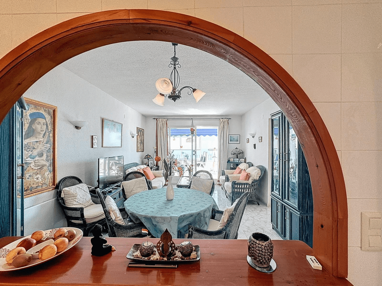 Cumbre del Sol appartement avec des vues spectaculaires sur la mer à Pueblo Panorama