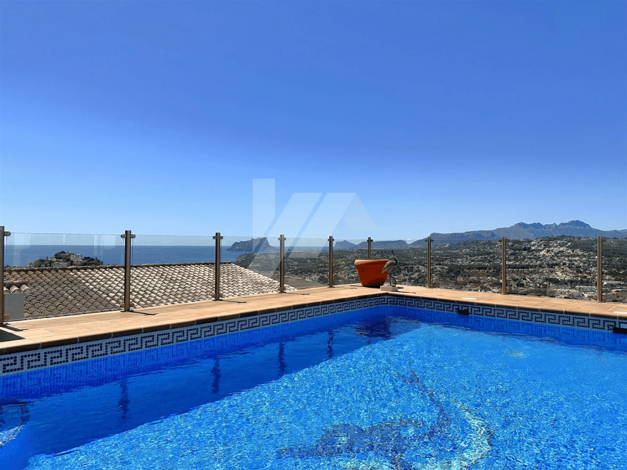 Villa exceptionnelle à vendre avec vue sur la mer à Moraira.