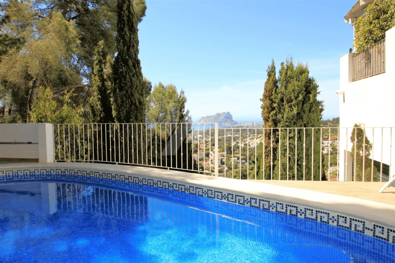 Villa vue mer à vendre à Benissa, Costa Blanca.