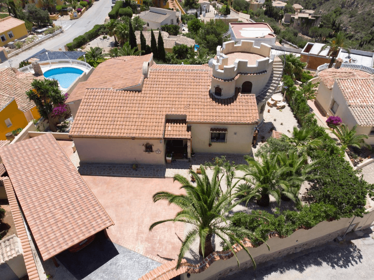 Villa avec vue sur la mer et piscine privée