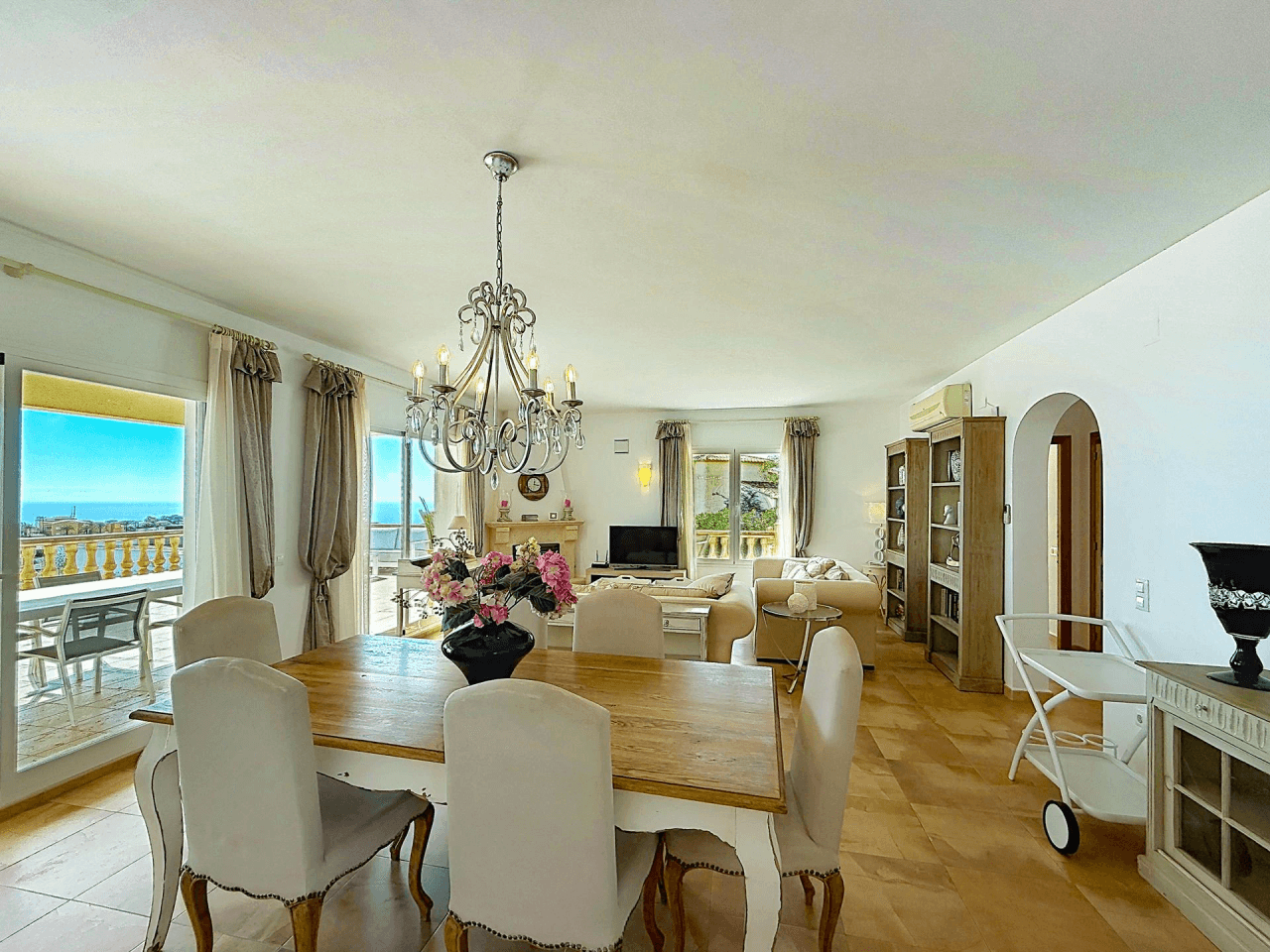 Cumbre del Sol, Villa avec vue sur la mer