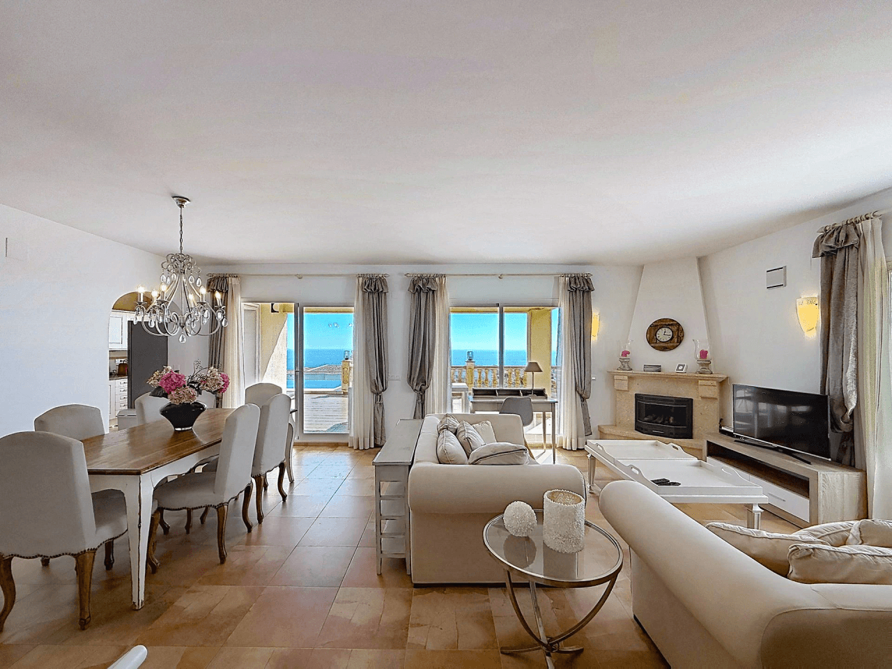 Cumbre del Sol, Villa avec vue sur la mer