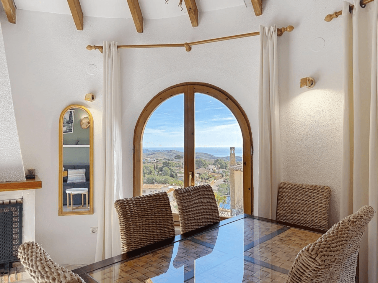 Villa Cumbre del Sol avec piscine privée et vue sur la mer