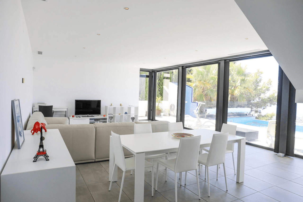 Villa moderne avec vue panoramique