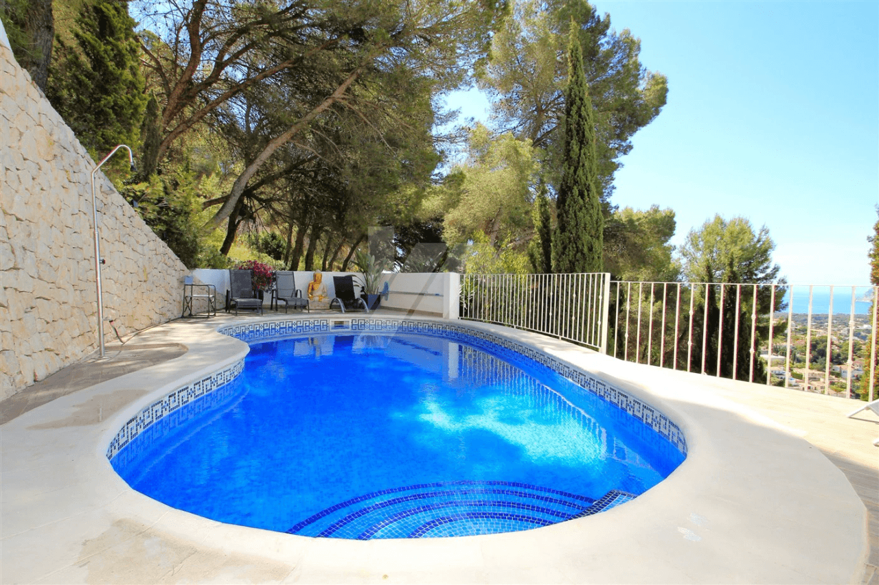 Villa vue mer à vendre à Benissa, Costa Blanca.
