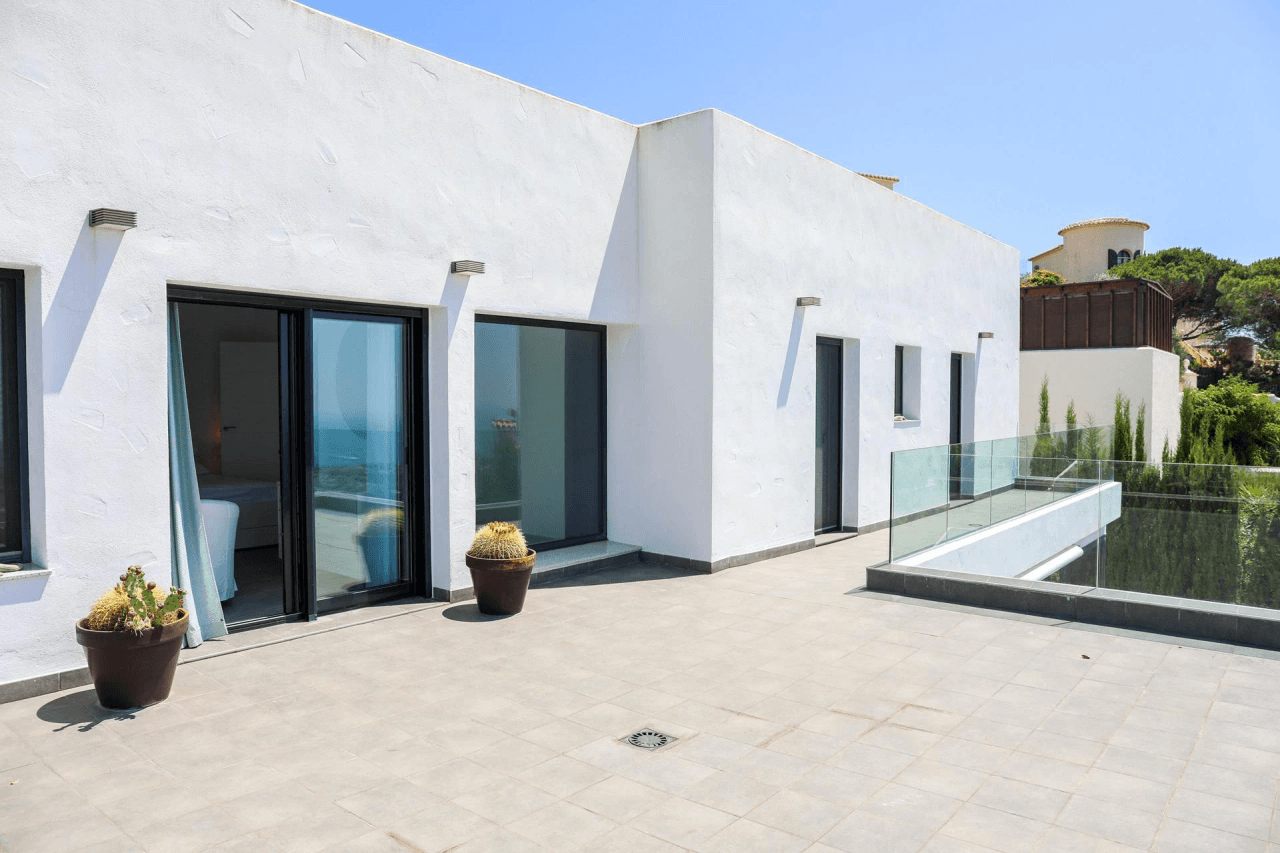 Villa moderne avec vue panoramique