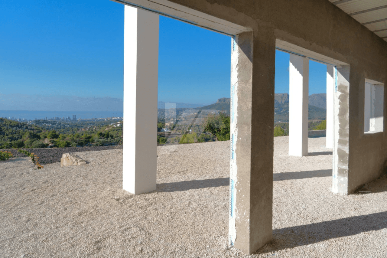 Finca en venta con vistas al mar en Benissa. Costa Blanca.