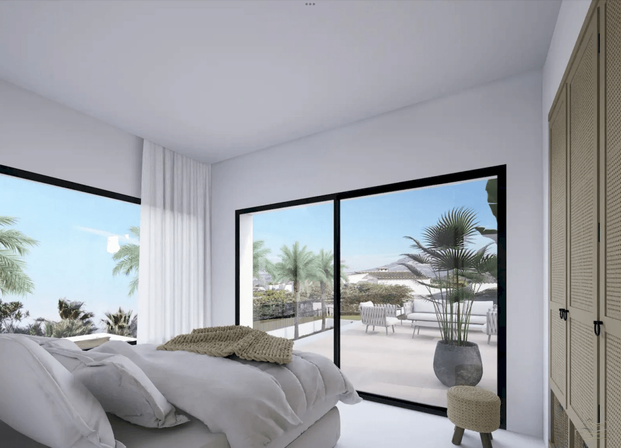 Terrain avec projet et permis à vendre à Pinosol - Javea