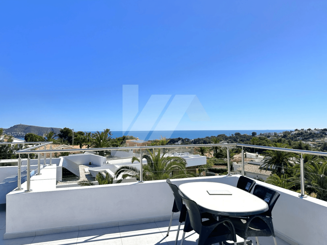 Villa avec vue sur la mer à vendre à Moraira, Costa Blanca.