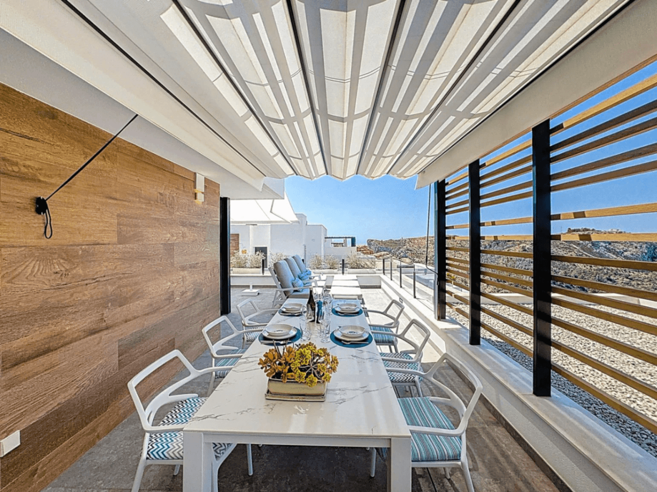 Impressionnant penthouse moderne à Cumbre del Sol avec vues panoramiques dans les Jardins de Montecala