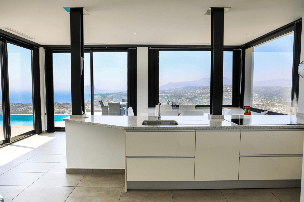 Villa moderne avec vue panoramique