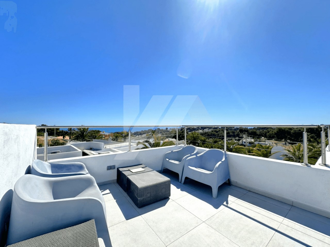 Villa avec vue sur la mer à vendre à Moraira, Costa Blanca.