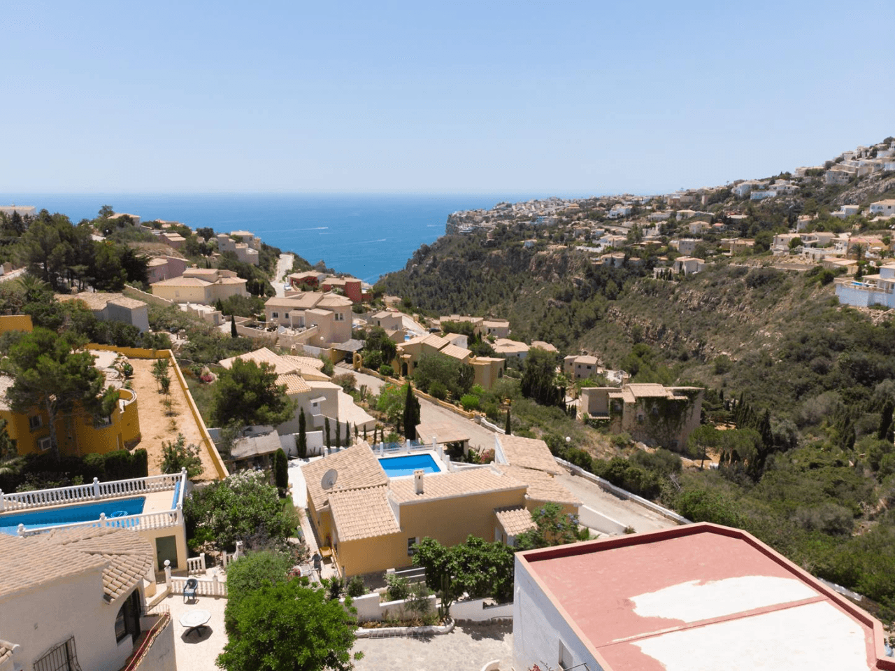 Villa avec vue sur la mer et piscine privée