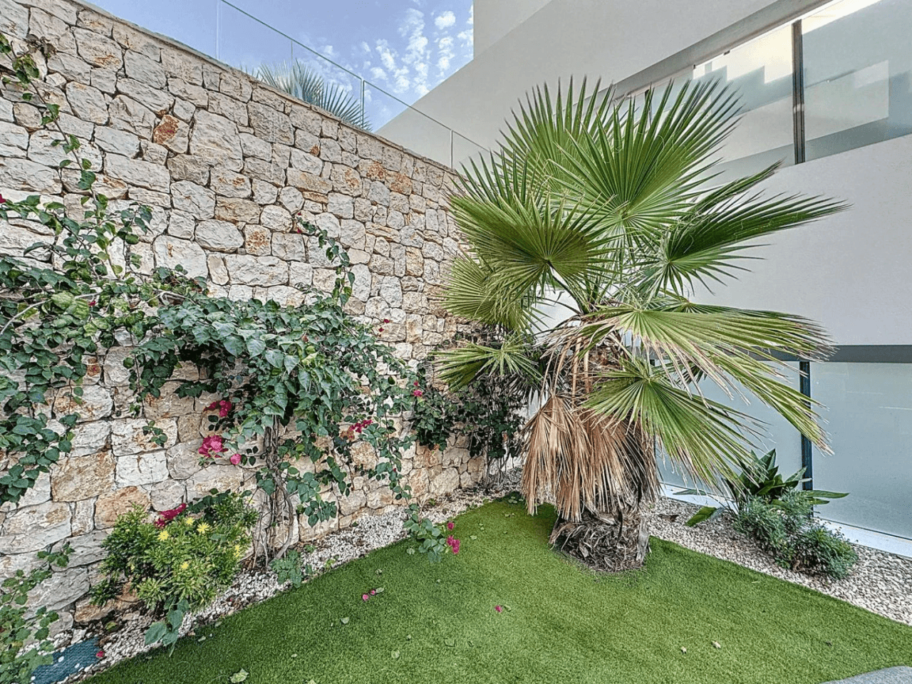 Cumbre del Sol, appartement moderne avec jardin privé