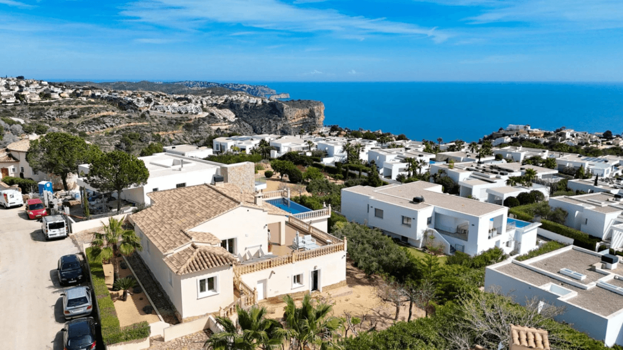 Cumbre del Sol, Villa avec vue sur la mer