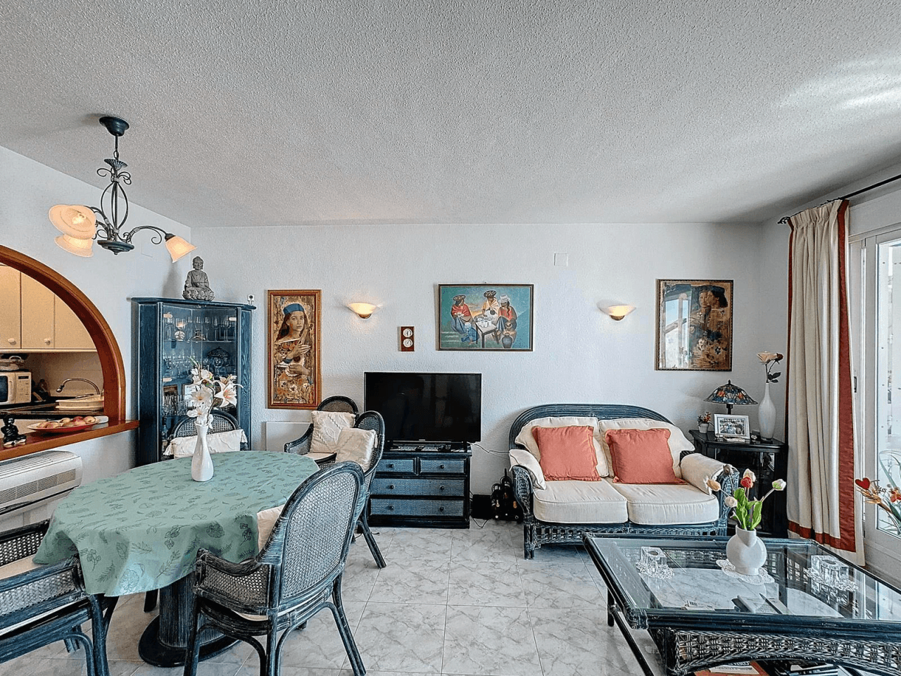 Cumbre del Sol appartement avec des vues spectaculaires sur la mer à Pueblo Panorama