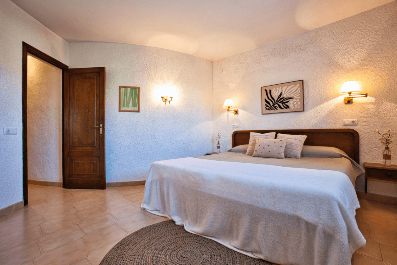 Villa traditionnelle avec vue sur la mer à vendre à Benissa