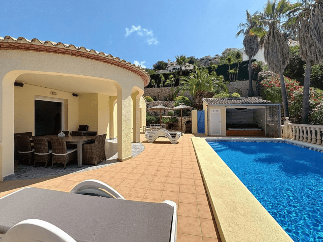 Villa Cumbre del Sol avec piscine privée