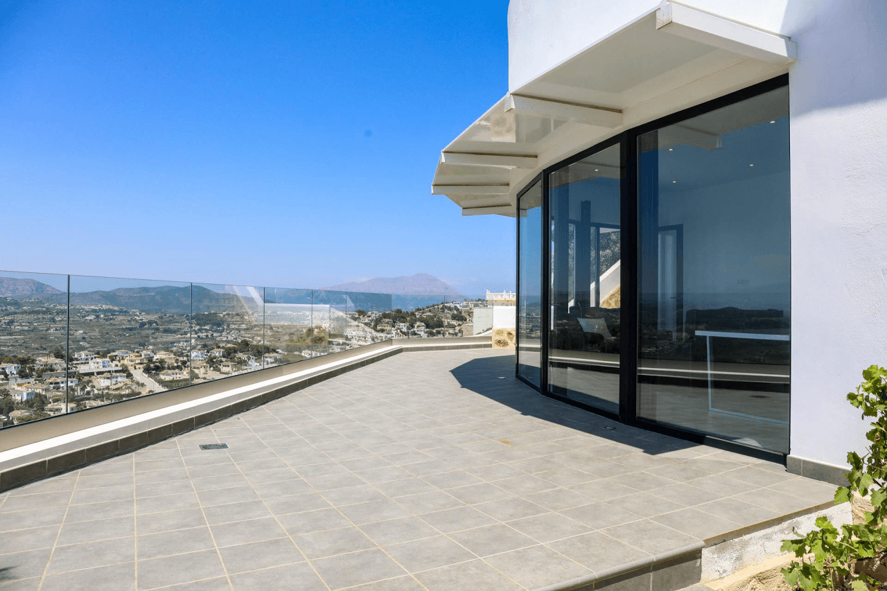 Villa moderne avec vue panoramique