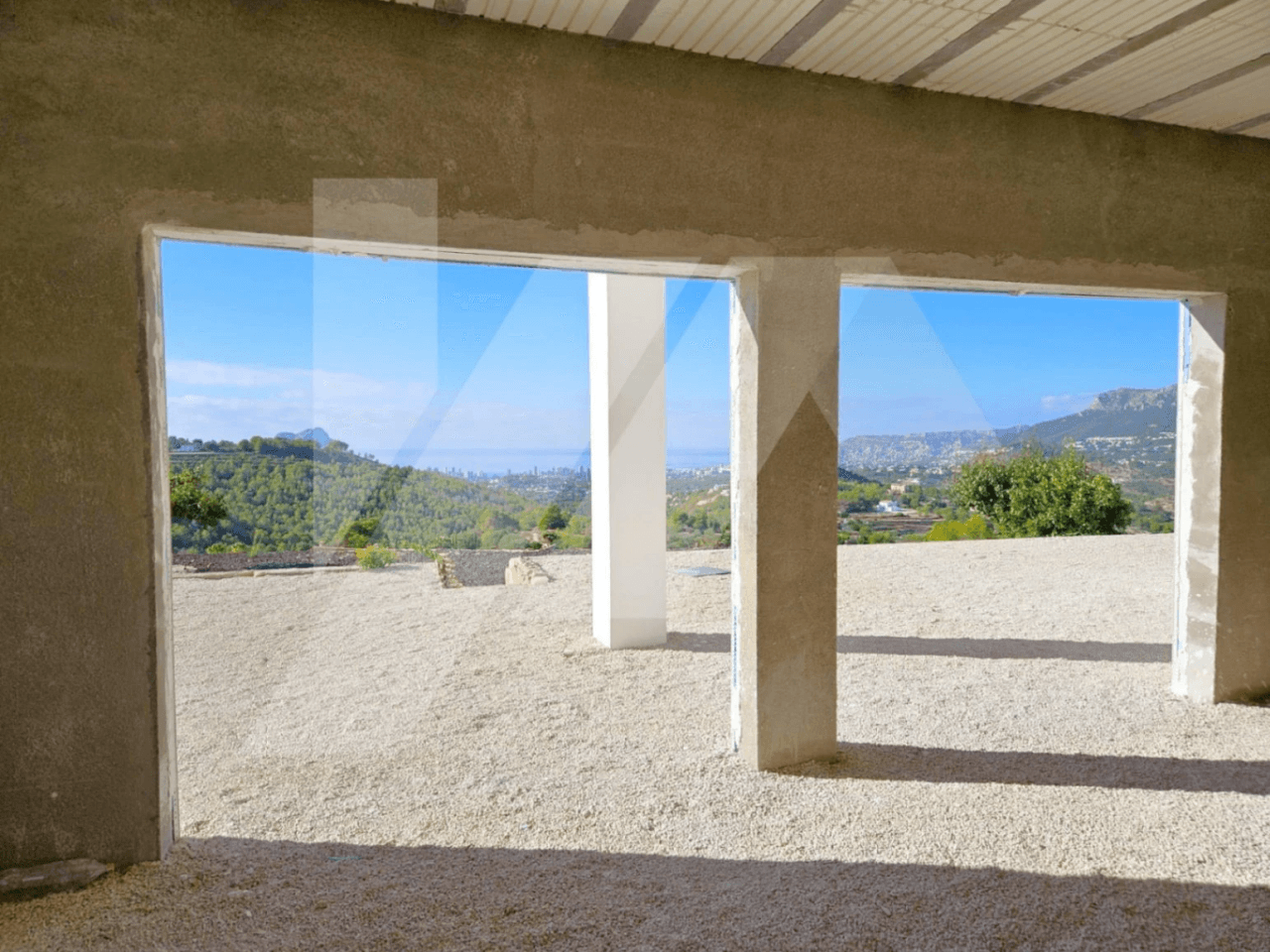 Finca en venta con vistas al mar en Benissa. Costa Blanca.