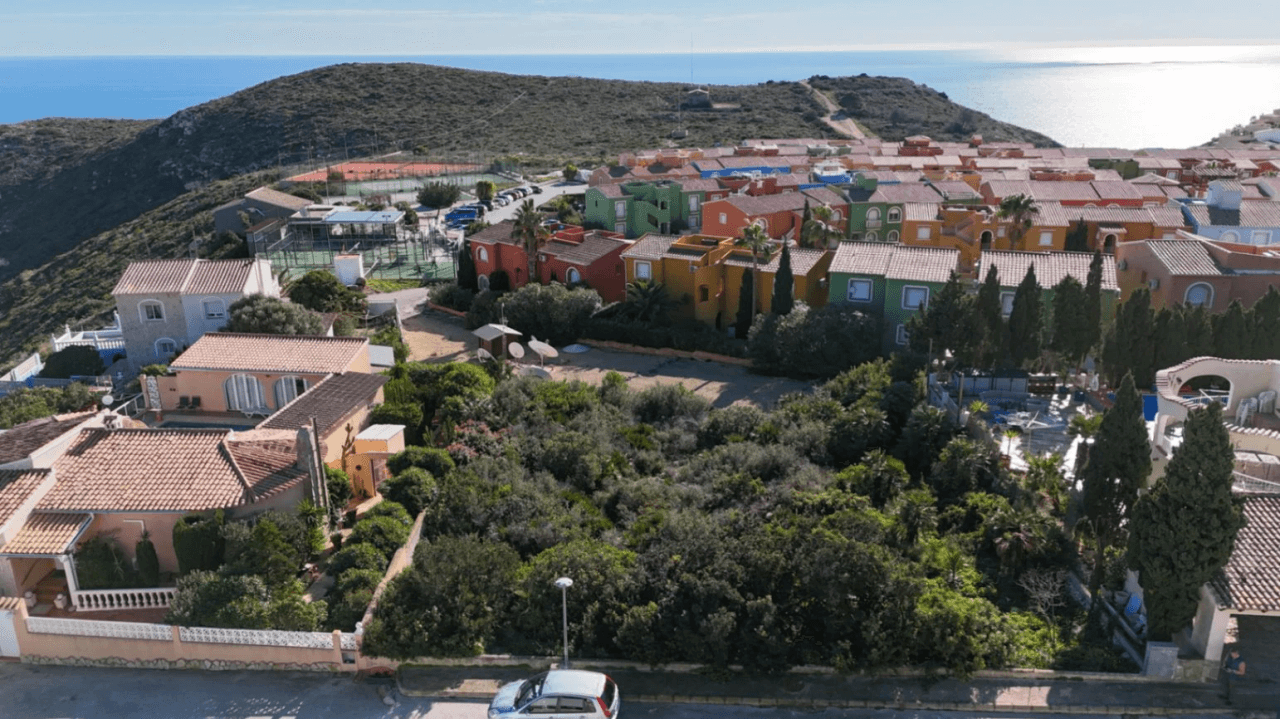 Cumbre del Sol terrain urbain avec vue sur la mer
