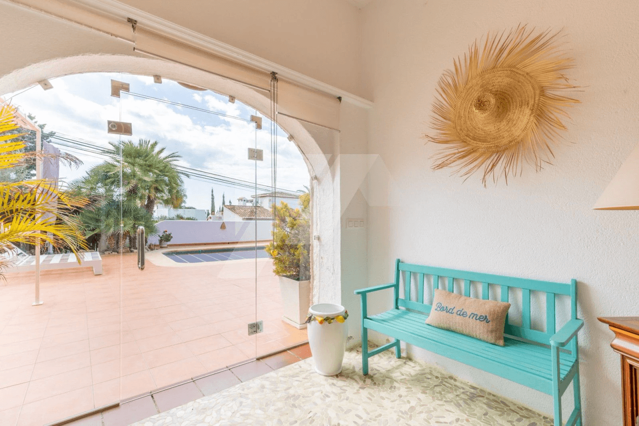 Villa de luxe à vendre à Moraira, Pla del Mar, avec vue sur la mer.