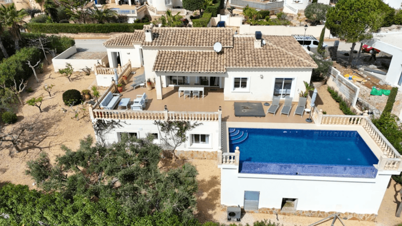 Cumbre del Sol, Villa avec vue sur la mer
