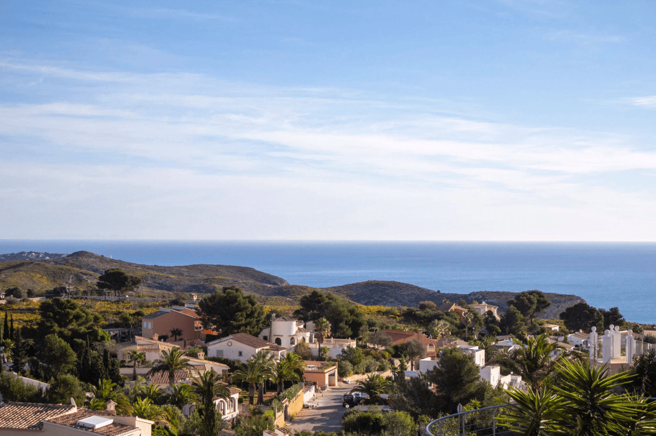 Villa Cumbre del Sol avec piscine privée et vue sur la mer