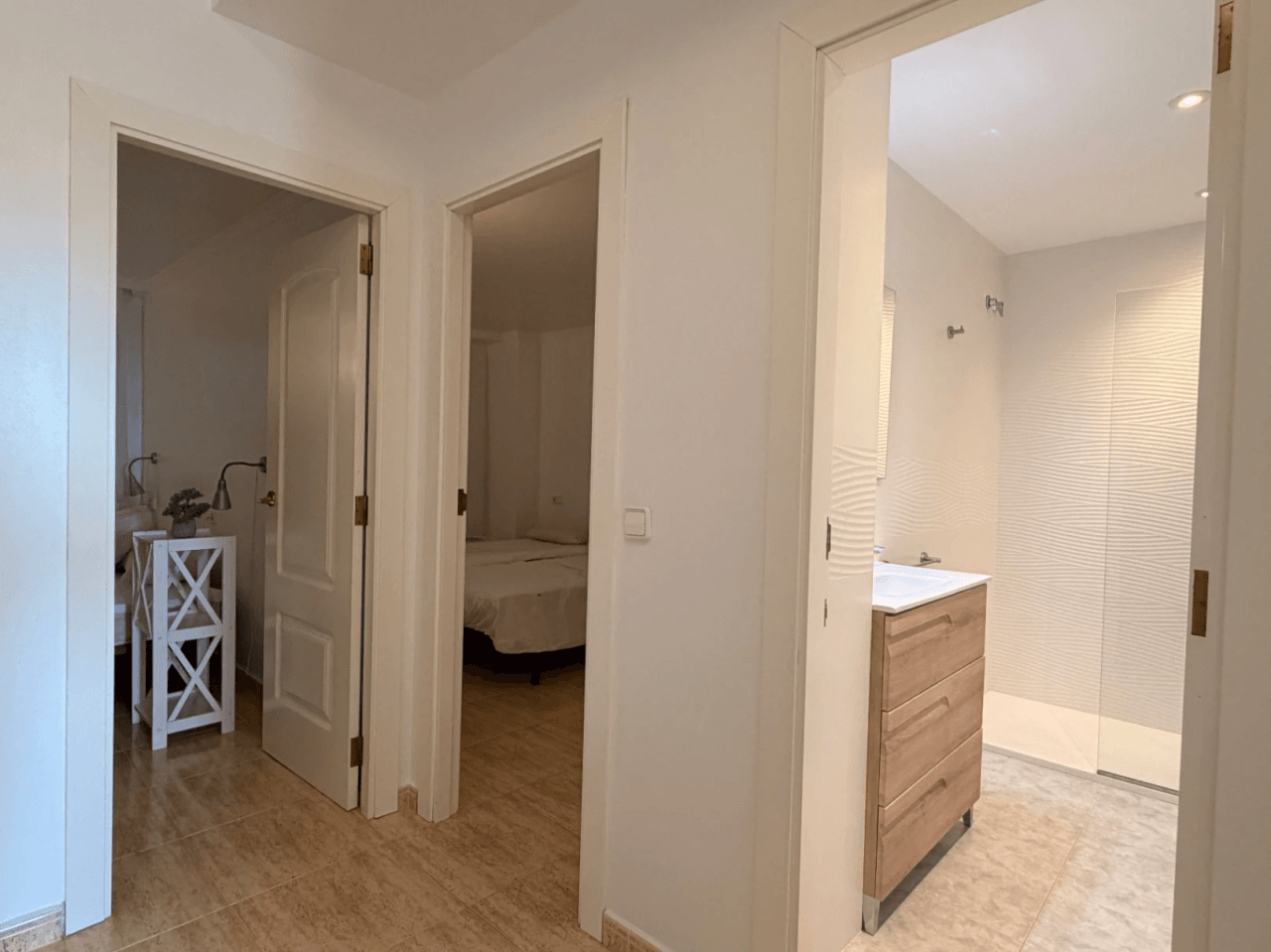 Apartamento en primera línea con vista al mar en venta en Platgetes, Moraira