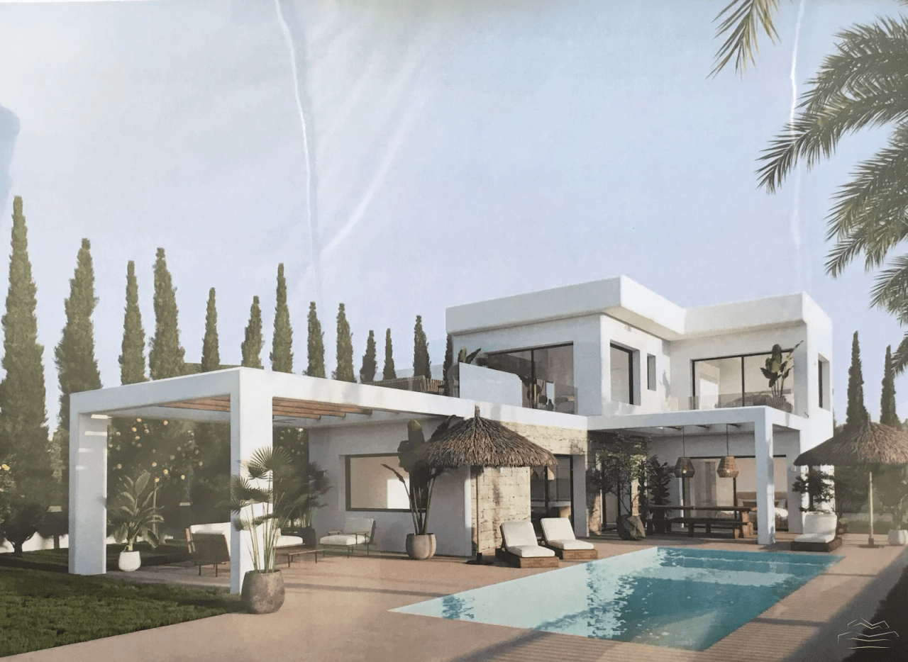Terrain avec projet et permis à vendre à Pinosol - Javea