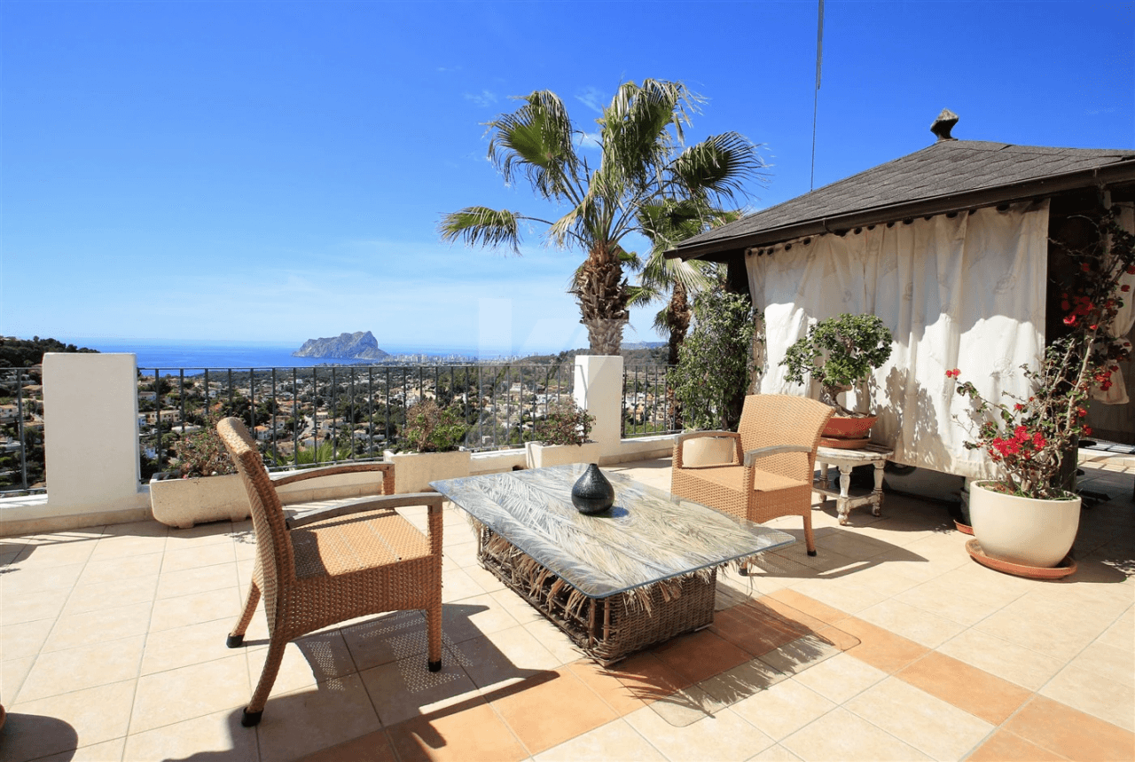 Villa vue mer à vendre à Benissa, Costa Blanca.