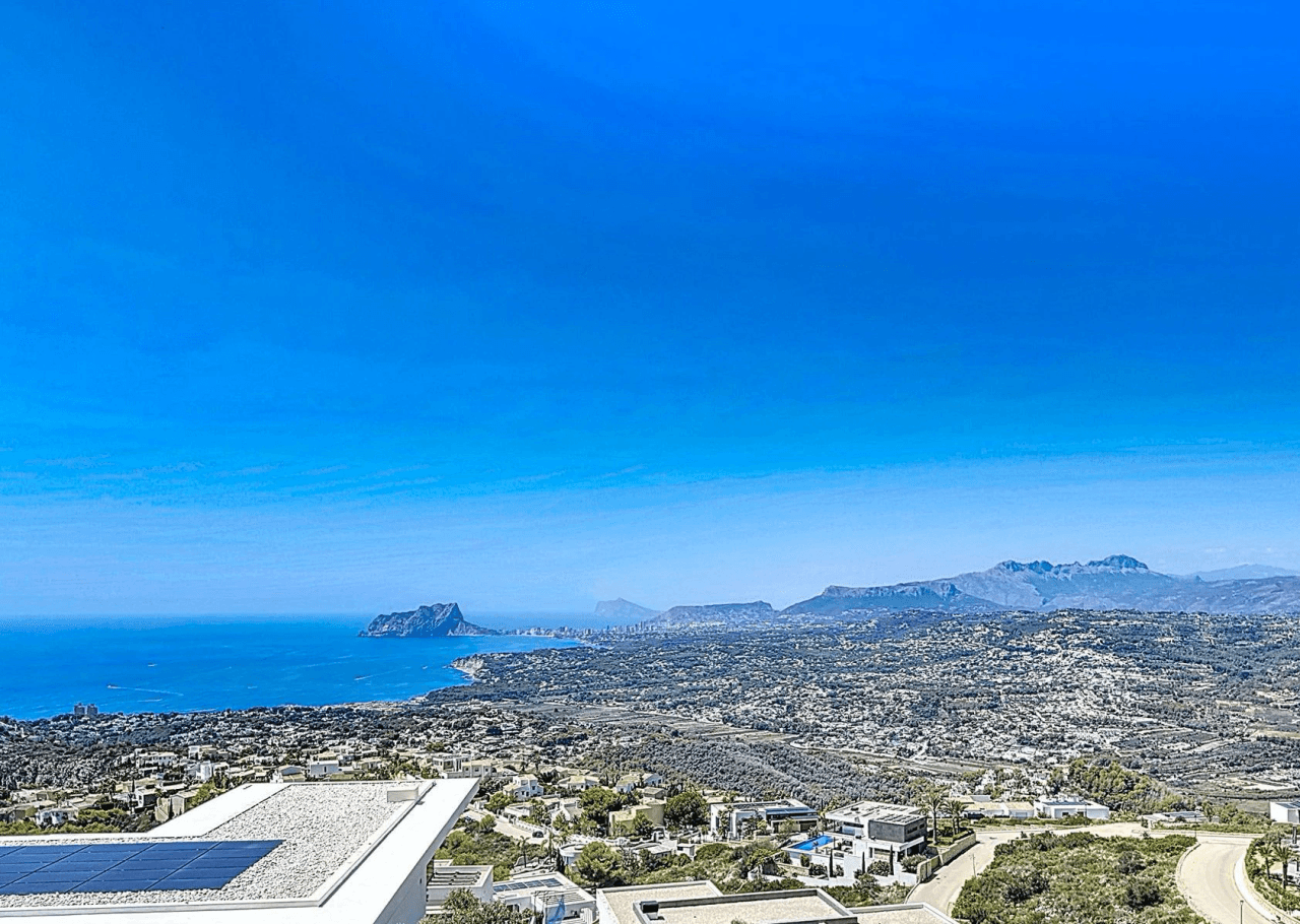Cumbre del Sol Villa de lujo con vistas panorámicas en residencial Jazmines