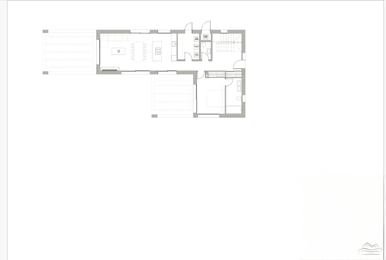 Terrain avec projet et permis à vendre à Pinosol - Javea