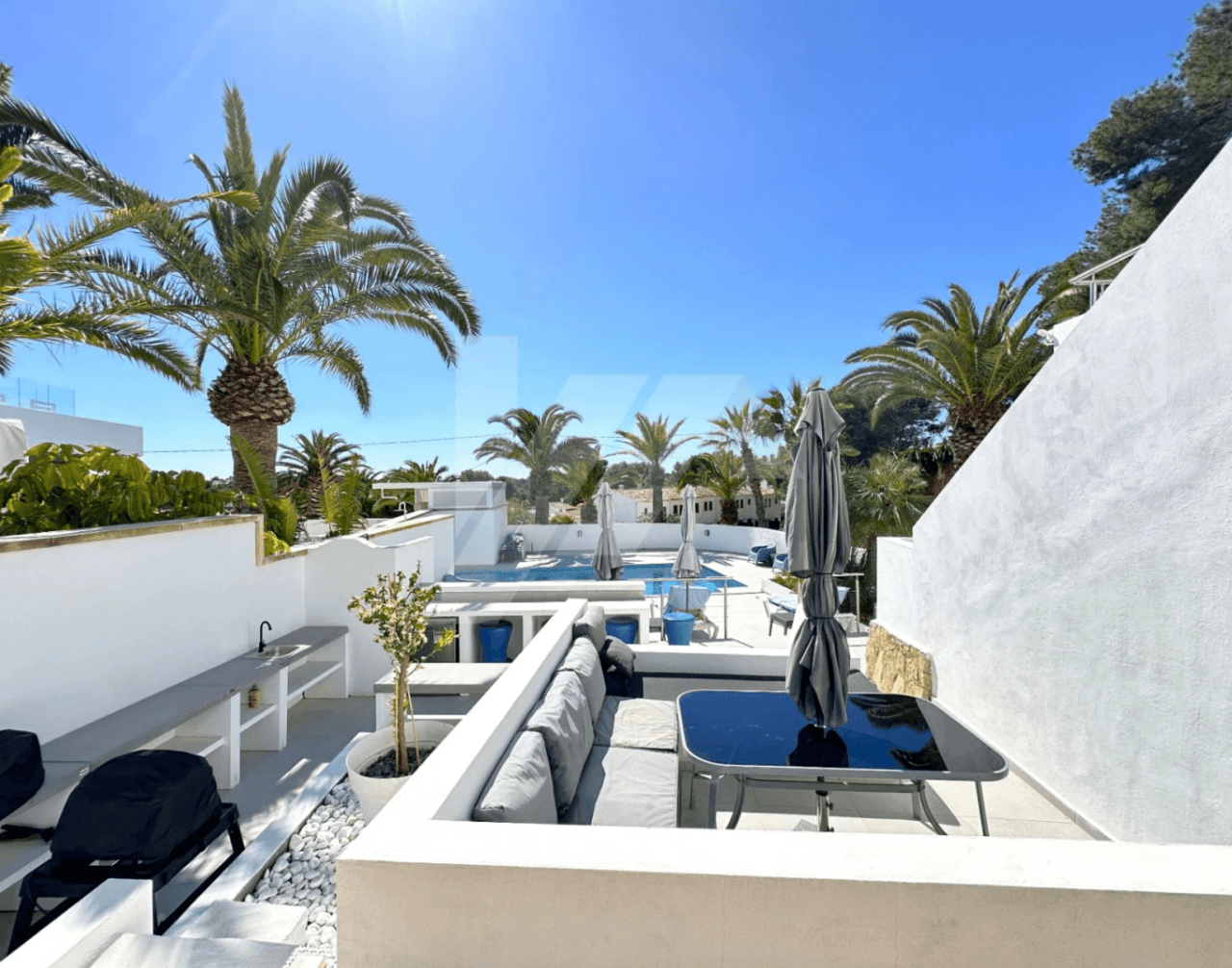 Villa avec vue sur la mer à vendre à Moraira, Costa Blanca.