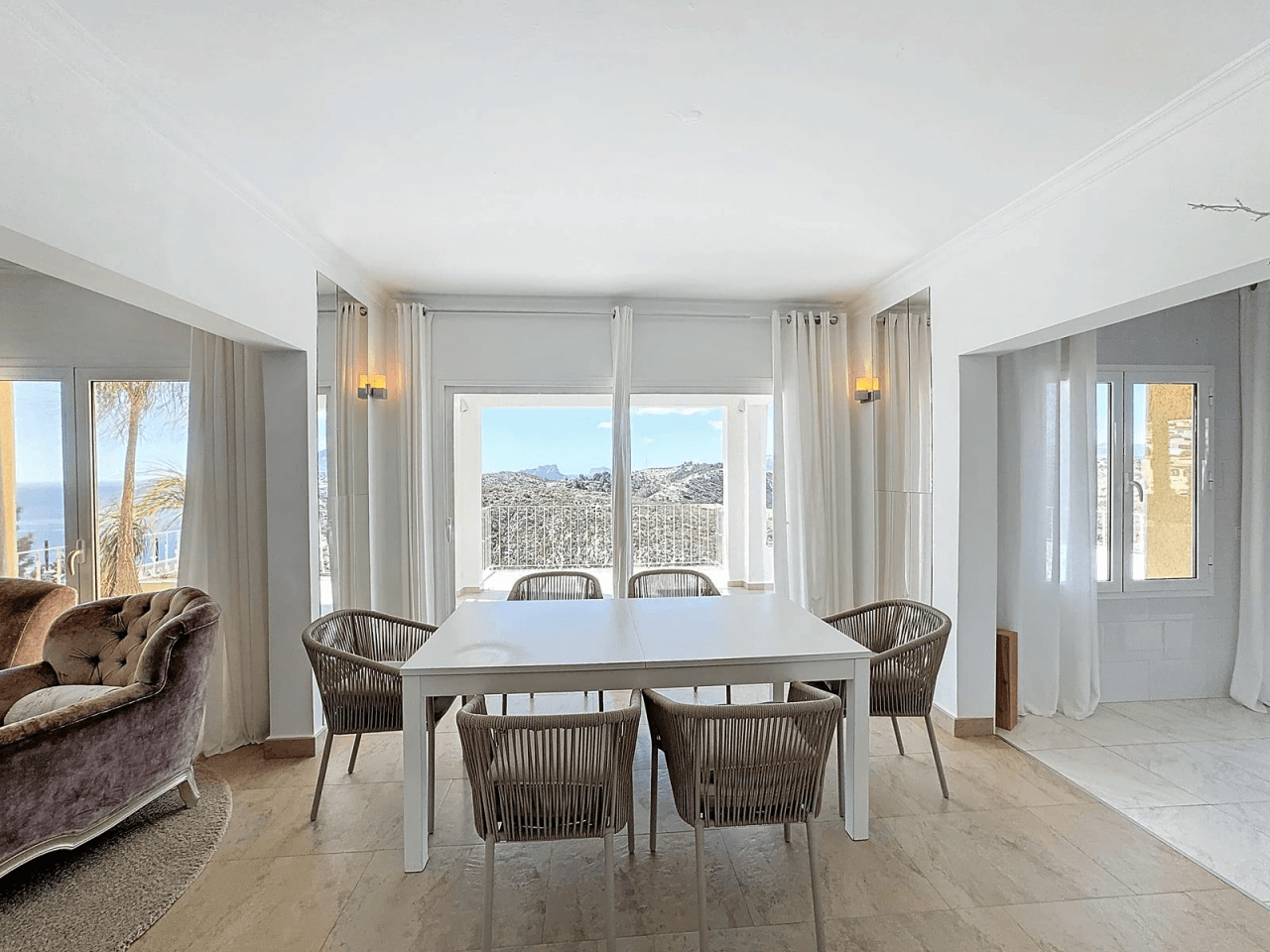Villa Cumbre del Sol avec des vues spectaculaires
