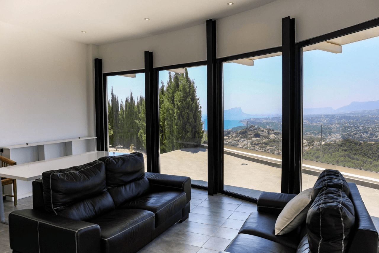 Villa moderne avec vue panoramique